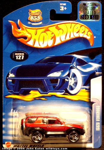 For 2003 Mattel enabled Hot Wheels club members to purchase a complete 